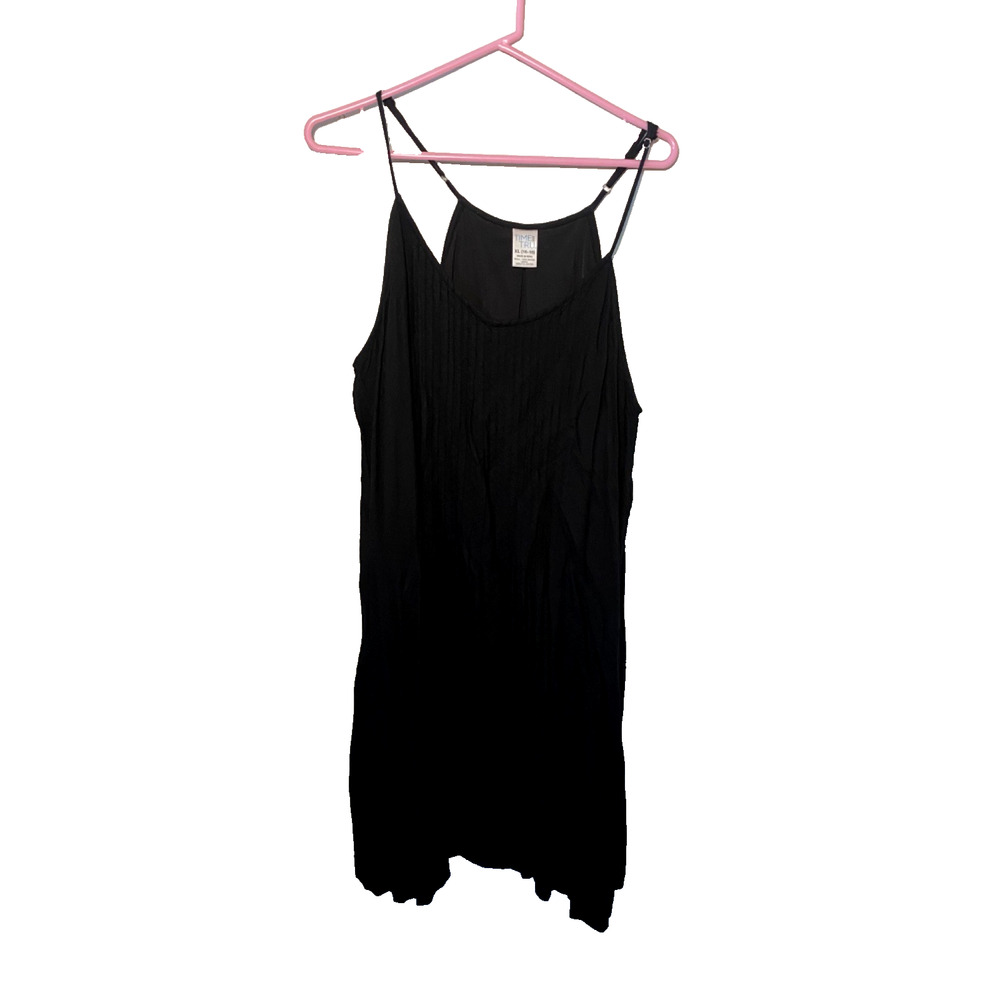 Time and Tru Sundress Womens Black Sleeveless